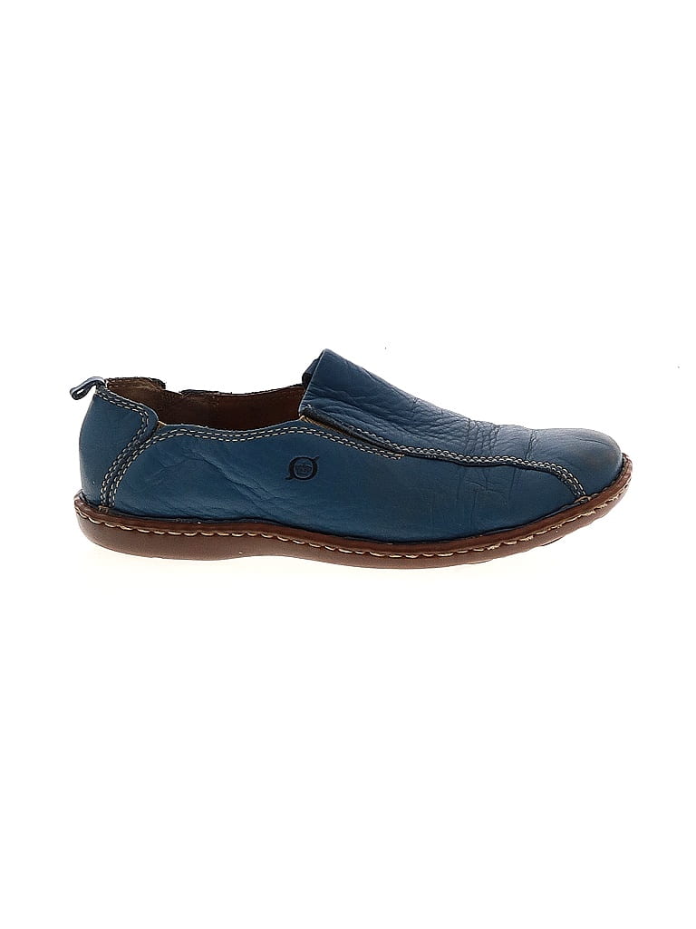 Born Handcrafted Footwear Blue Flats Size 7 - 69% off | ThredUp