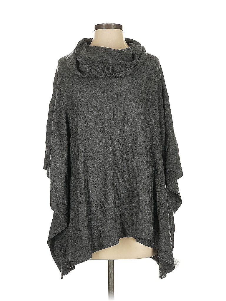 Pre-owned Bacon Poncho In Gray