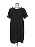 Bobeau Solid Black Casual Dress Size M - photo 1