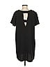 Bobeau Solid Black Casual Dress Size M - photo 2