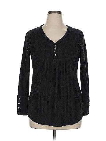 Chaser Long Sleeve Henley (view 1)