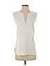 Les Copains Ivory Sleeveless Blouse Size EU 38 / US 8 - photo 1
