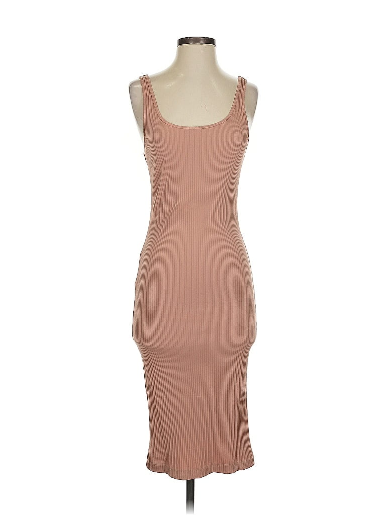 Pre-owned Wilfred Free Casual Dress In Brown