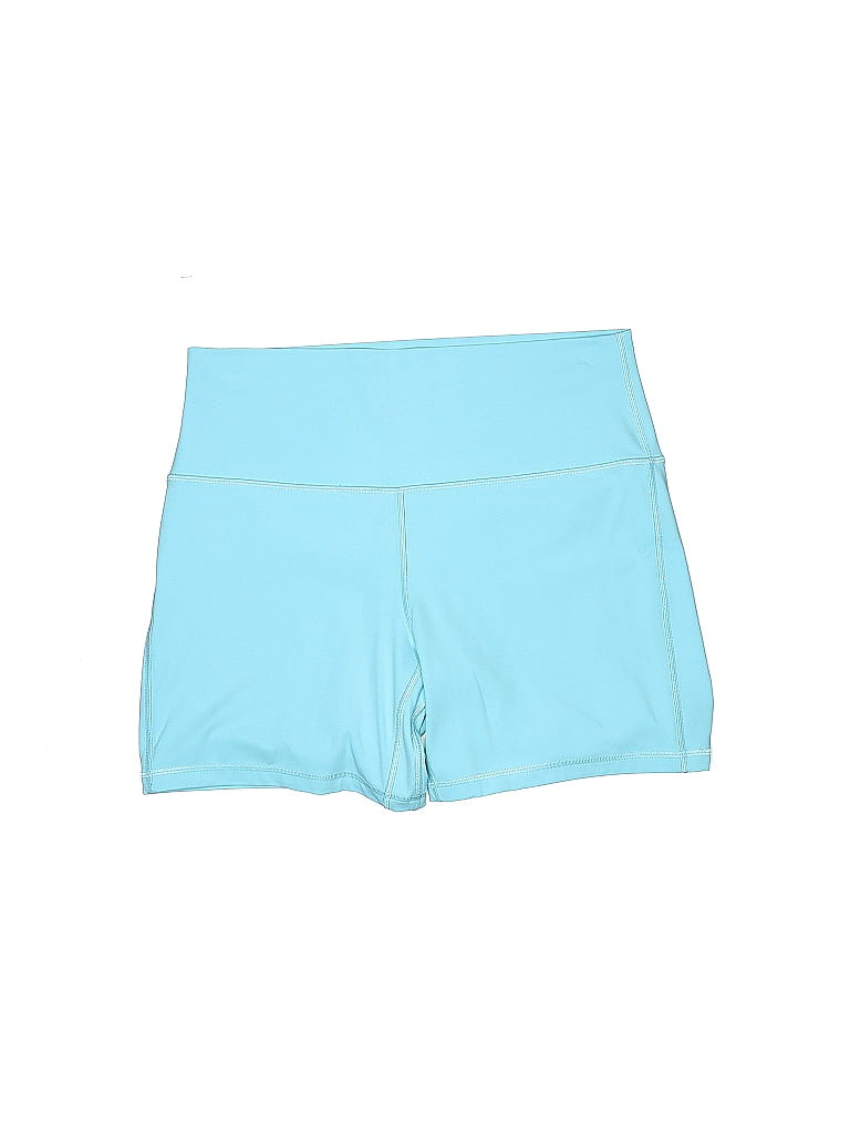 Lululemon Athletica Solid Blue Athletic Shorts Size 12 - photo 1