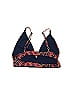 L Space Print Orange Swimsuit Top Size M - photo 2