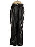 Hollister 100% Polyester Black Faux Leather Pants Size 4 - photo 1
