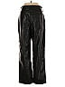 Hollister 100% Polyester Black Faux Leather Pants Size 4 - photo 2