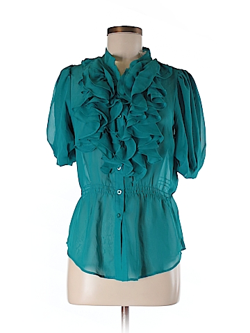 Romeo & Juliet Couture 3/4 Sleeve Blouse - front