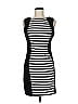 Ruby Rox Stripes Black Cocktail Dress Size 9 - photo 1