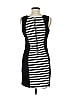 Ruby Rox Stripes Black Cocktail Dress Size 9 - photo 2