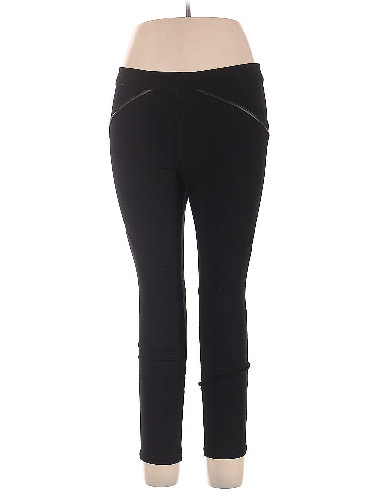 Pre-owned Max Studio Active Pants In Black