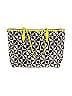 Kate Spade New York 100% Leather Graphic Yellow Green Leather Tote One size - photo 1