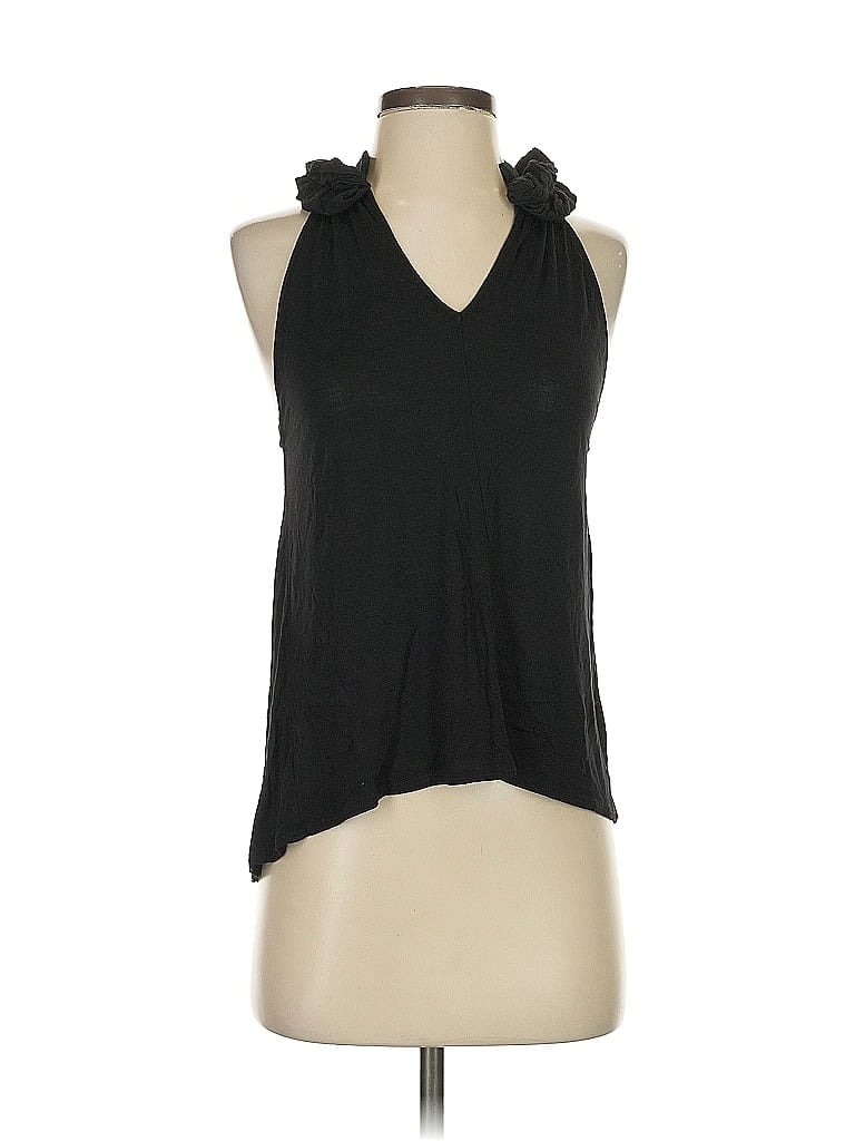 Pre-owned Geren Ford Sleeveless Blouse In Black