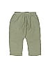 Rylee + Cru 100% Cotton Checkered-gingham Green Khakis Size 6-12 mo - photo 1