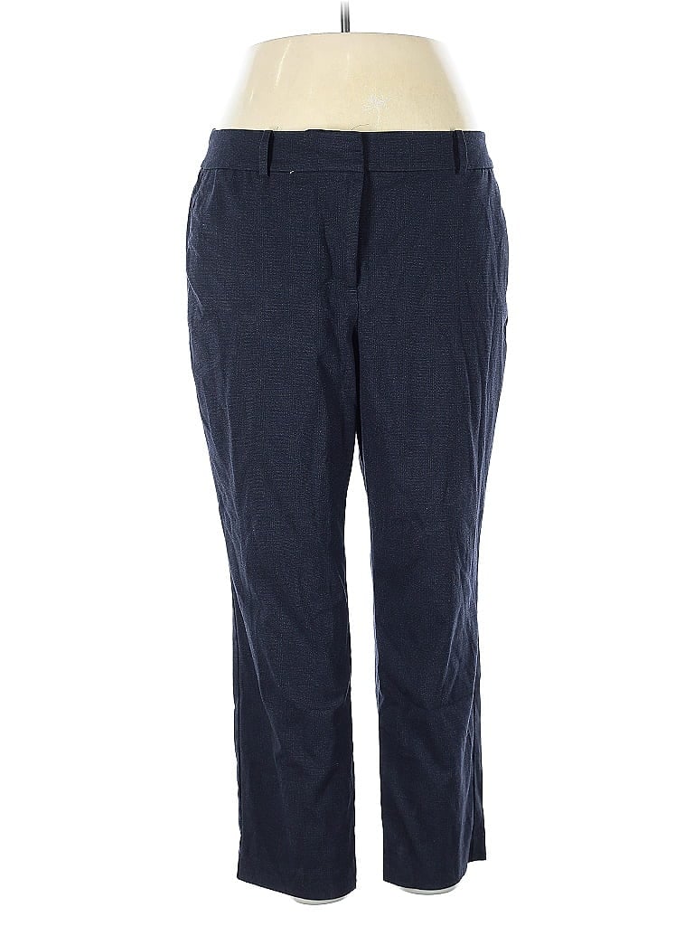Ann Taylor Factory Solid Blue Dress Pants Size 14 - photo 1