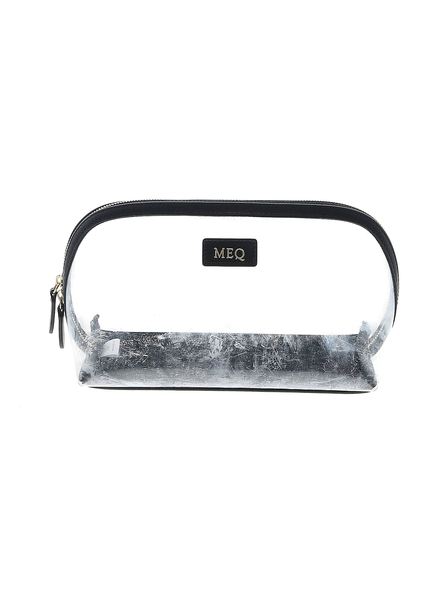 Assorted Brands Gray Black Makeup Bag One size