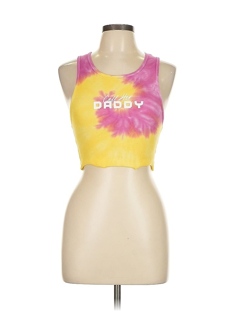 Barstool Sports Yellow Sports Bra Size L - photo 1