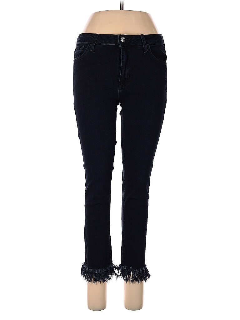 Pre-owned Just Black Jeans In Blue