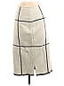 St. John Argyle Ivory Wool Skirt Size 2 - photo 1