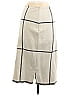 St. John Argyle Ivory Wool Skirt Size 2 - photo 2