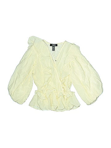 Aqua 3/4 Sleeve Blouse (view 1)
