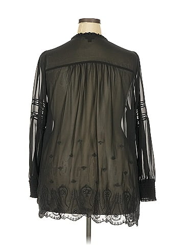 Torrid 3/4 Sleeve Blouse (view 2)