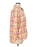 Style Plaid Orange Long Sleeve Button-Down Shirt Size XL - photo 3
