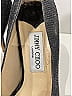 Jimmy Choo Black Gray Heels Size EU 37 1/2 - photo 9