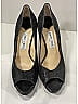 Jimmy Choo Black Gray Heels Size EU 37 1/2 - photo 5