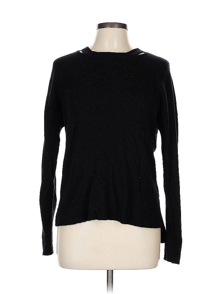 Pre-owned Context Exclusively For Lord & Taylor Pullover Sweater In Black
