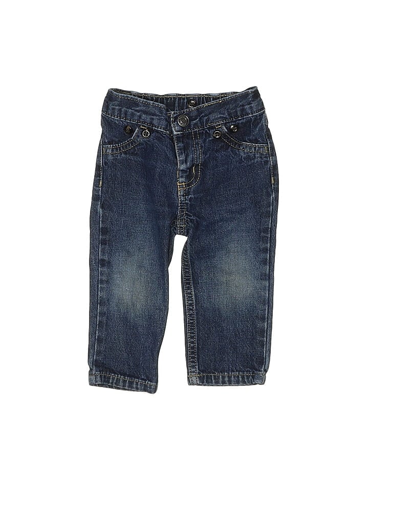 Pre-owned Carter's Kids' Jeans In Blue