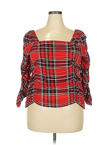 Jolie & Joy 3/4 Sleeve Blouse (view 1)