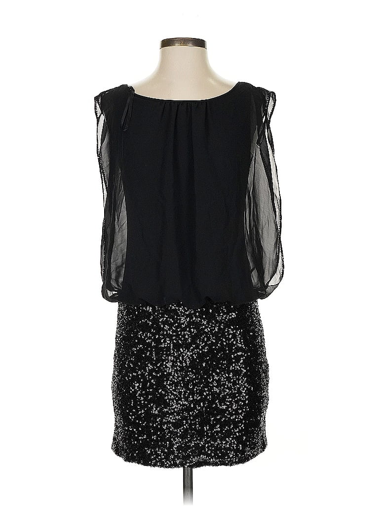 Pre-owned Aidan Mattox Cocktail Dress In Black