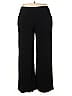 Hanes Solid Black Casual Pants Size 2X - photo 1