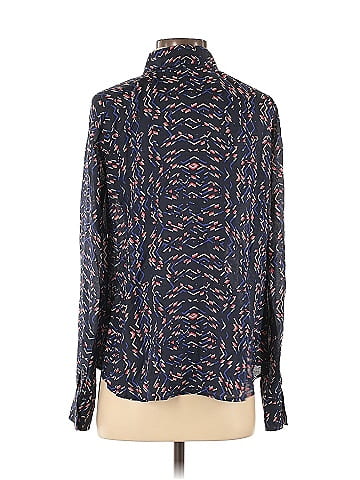 Rebecca Minkoff Long Sleeve Silk Top (view 2)
