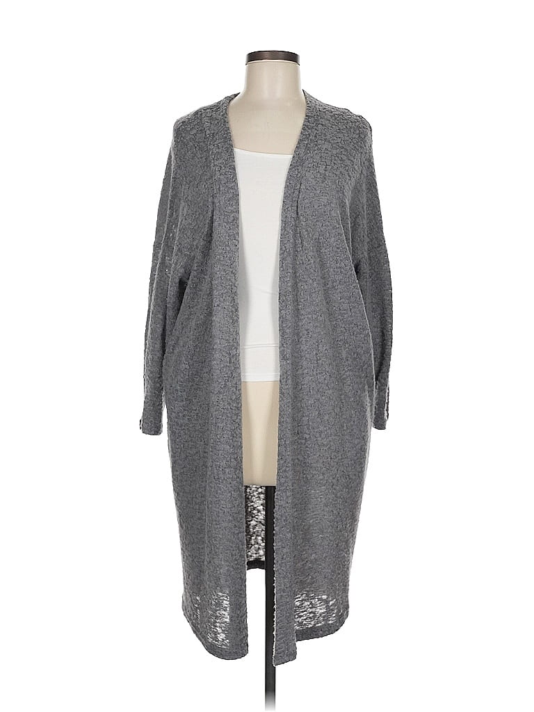 Pre-owned Michelle By Comune Cardigan Sweater In Gray