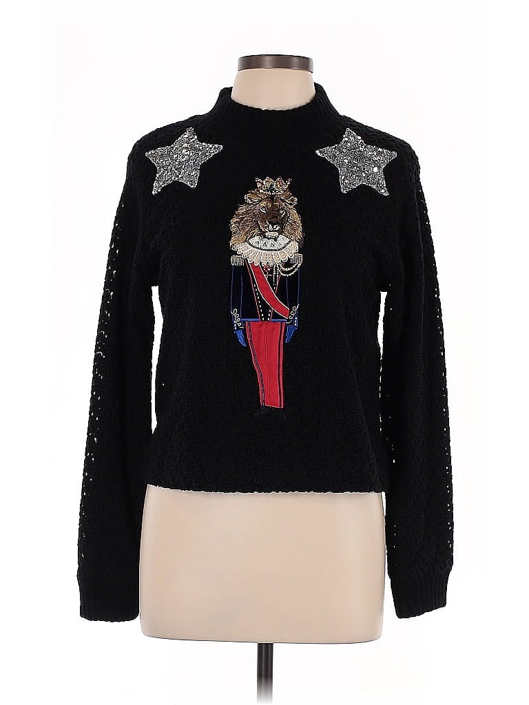 Dolce & Gabbana Multicolor Turtleneck Pullover Mohair Sweater main image 1
