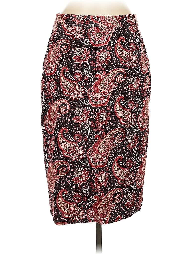 Click to view more detailed imagery on our partner's website Pre-owned Talbots Formal Skirt In Burgundy