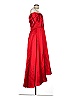 ML Monique Lhuillier 100% Polyester Red Cocktail Dress Size 12 - photo 4