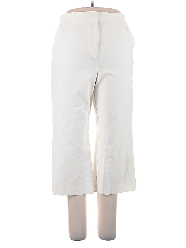 Ann Taylor Factory Ivory Casual Pants Size 14 (petite) - photo 1