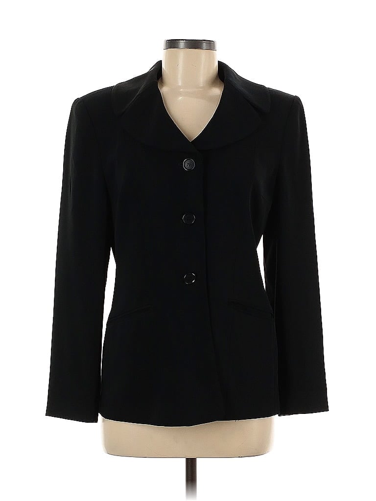 Pre-owned Ann Taylor Blazer Jacket In Black