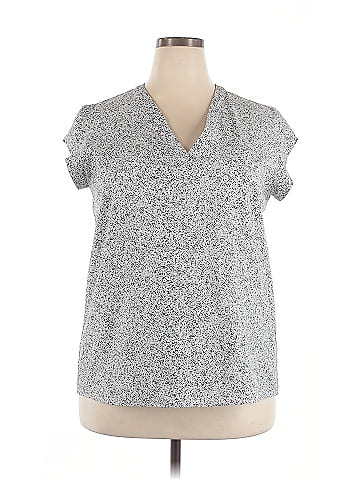Hilary Radley Short Sleeve Blouse (view 1)