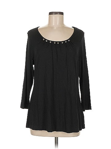 Bradley by Bradley Bayou 3/4 Sleeve Top (view 1)