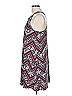Veronica M. Chevron-herringbone Purple Black Casual Dress Size L - photo 4