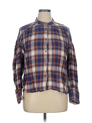 Gianni Bini Long Sleeve Button-Down Shirt (view 1)