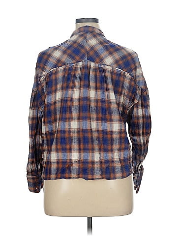 Gianni Bini Long Sleeve Button-Down Shirt (view 2)