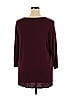 Apt. 9 Burgundy 3/4 Sleeve Top Size 1X - photo 2