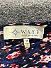 WAYF 100% Polyester Blue 3/4 Sleeve Blouse Size M - photo 7
