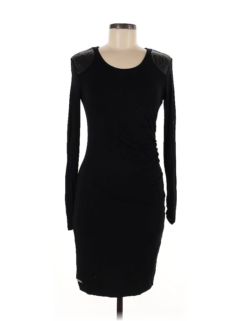 Barbour Solid Black Cocktail Dress Size 6 - photo 1