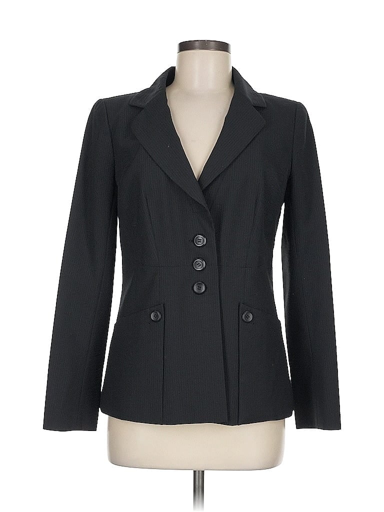 CLASSIQUES ENTIER Pre-owned Wool Blazer Jacket In Black